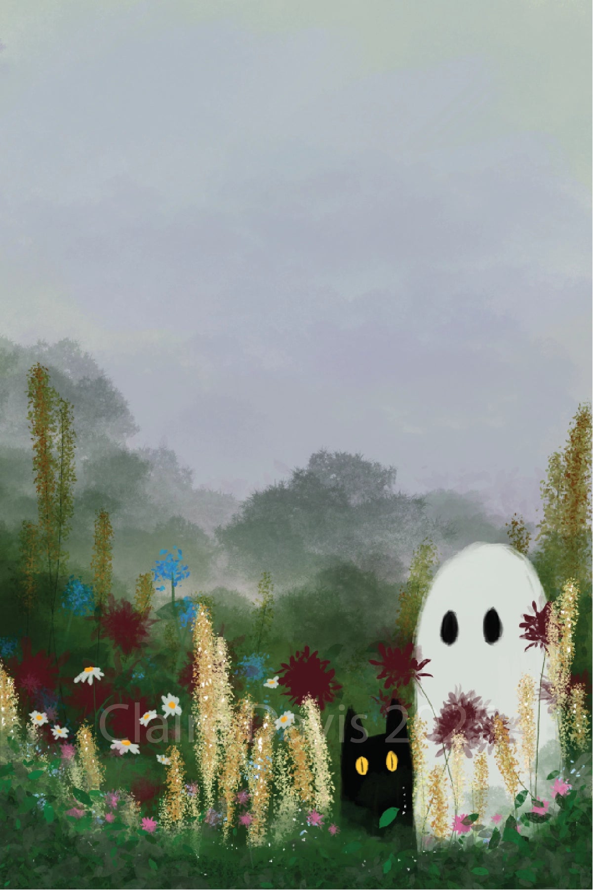 Among the Flowers