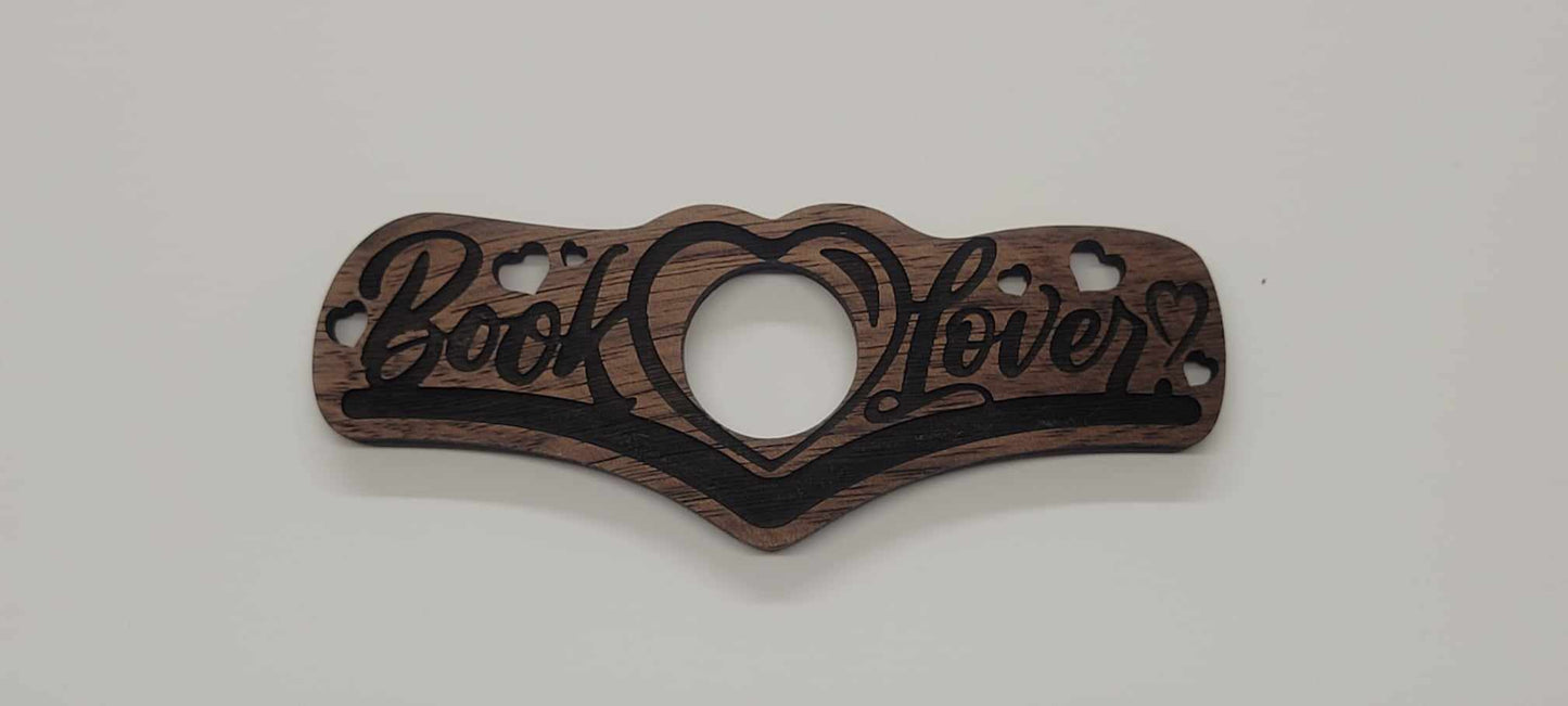 Laser Cut Wood Book Holder