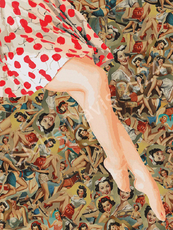 "Cherry Pinup" by Claire Davis