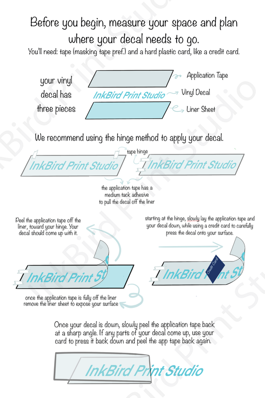 DIY Vinyl Lettering: How to Apply Your New Vinyl Decal