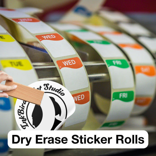 Dry Erase Roll Stickers
