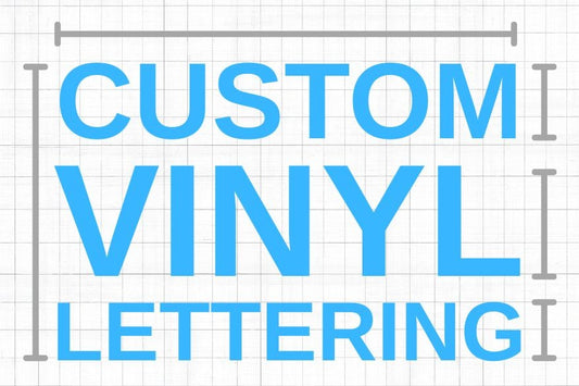 Custom Vinyl Lettering
