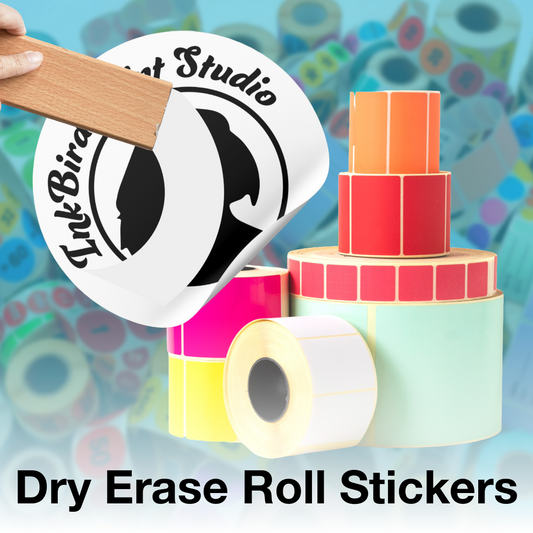 Dry Erase Roll Stickers