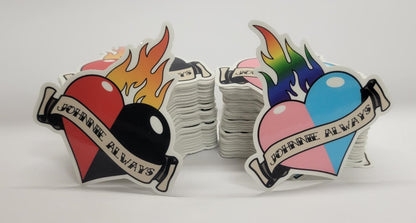 Die Cut Stickers for Johnnie Always