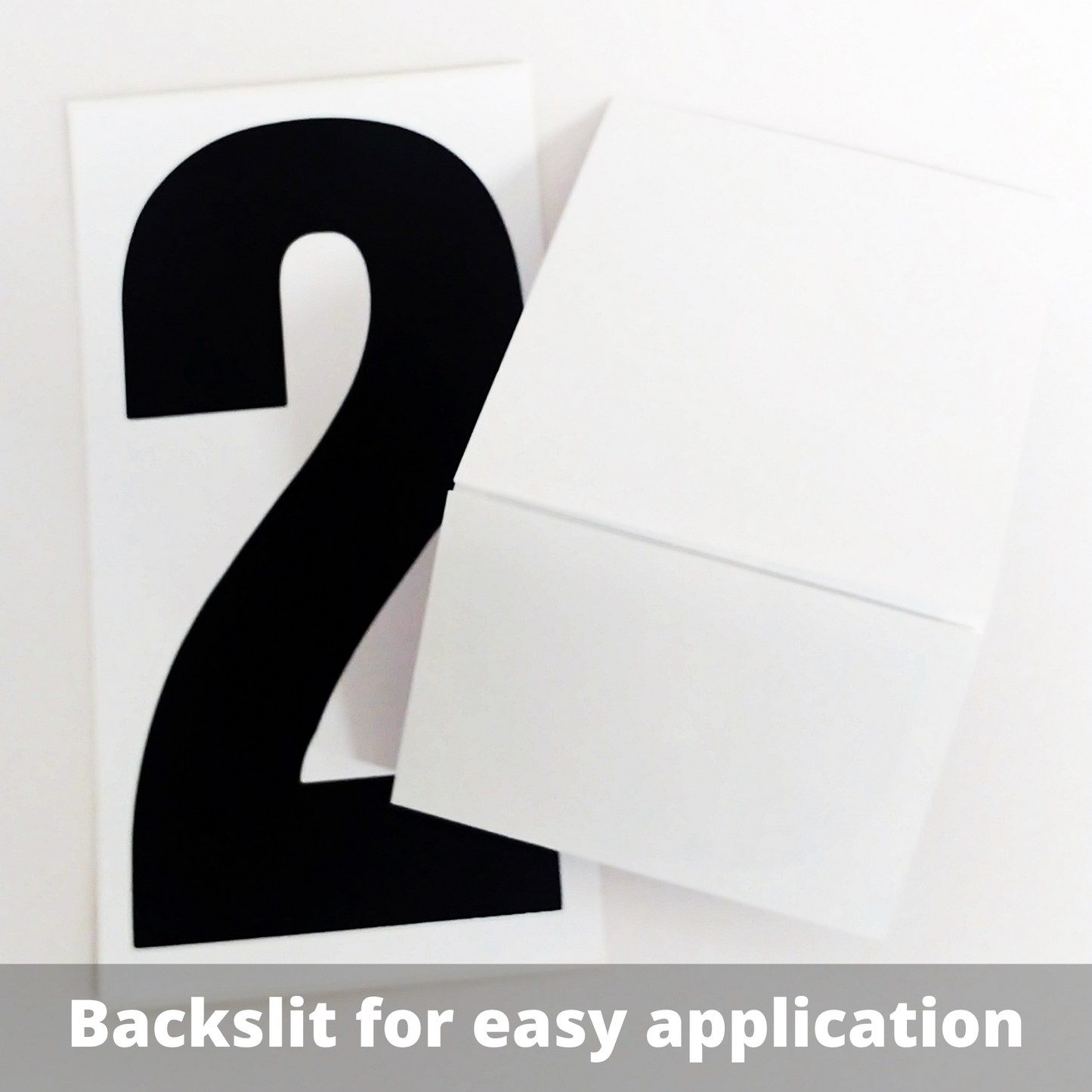 18" Printed Letter & Number Decals