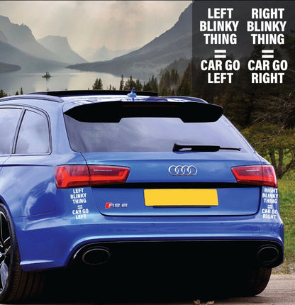 Turn Signal / Blinker Decal