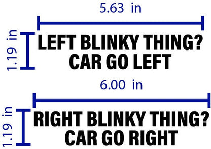 Turn Signal / Blinker Decal