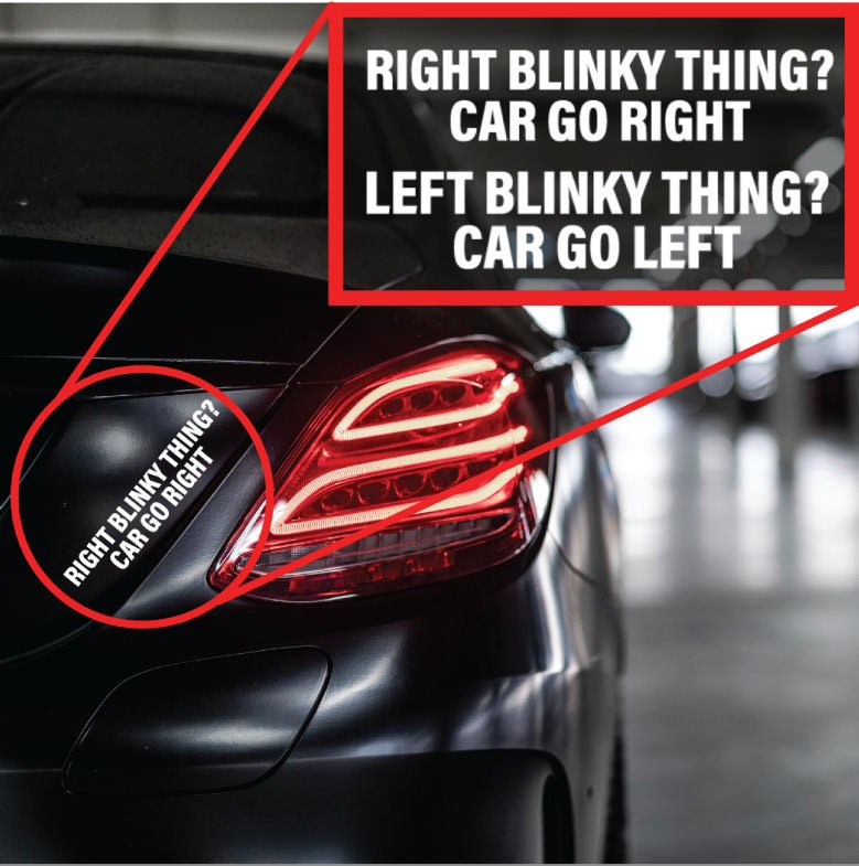 Turn Signal / Blinker Decal