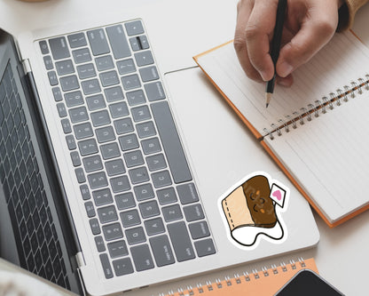 Adorable Happy Tea Sticker