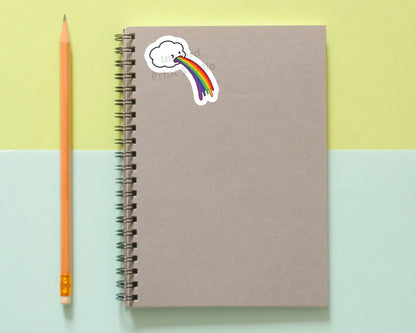 Rainbow Cloud Sticker
