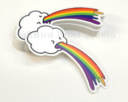 Rainbow Cloud Sticker