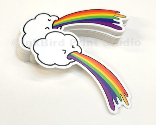 Rainbow Cloud Sticker